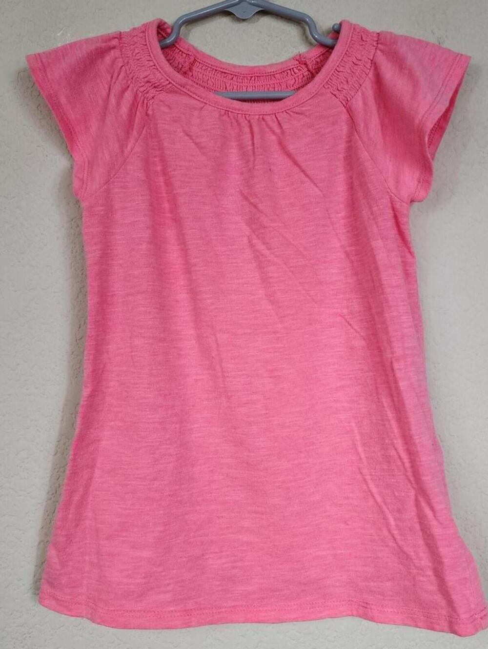 Kids Girls Cat & Jack Small Pink Shirt Top Blouse
